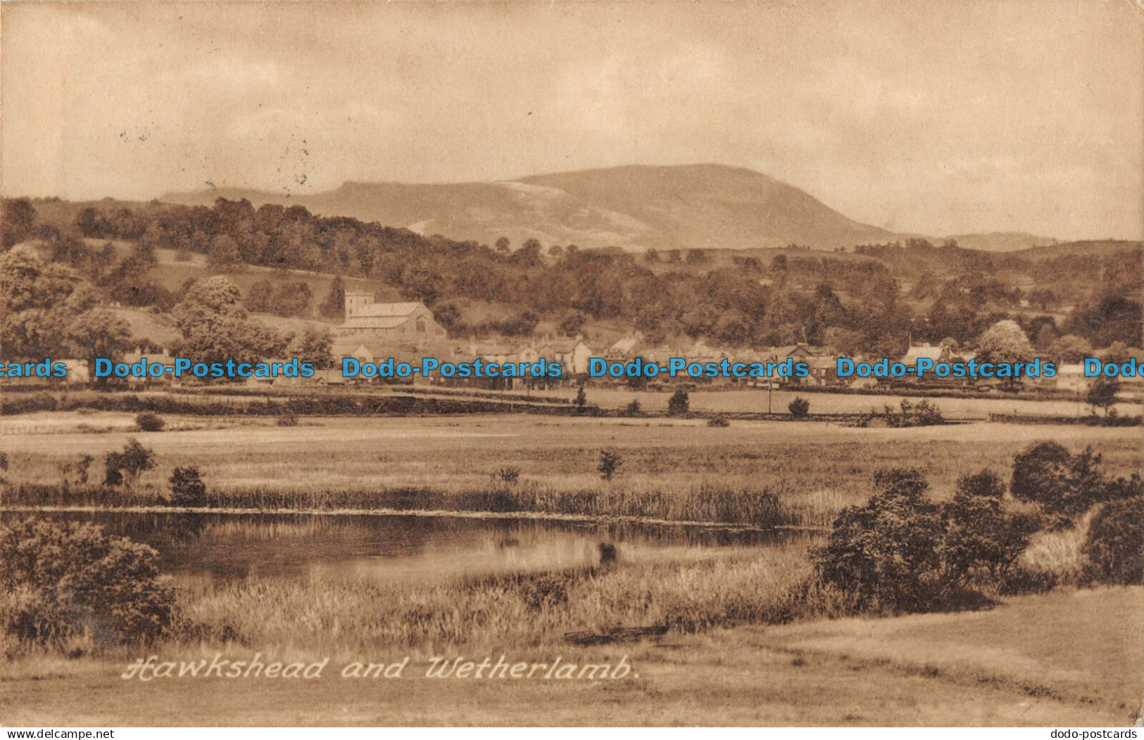 R091858 Hawkshead and Wetherlamb. Frith. 1934