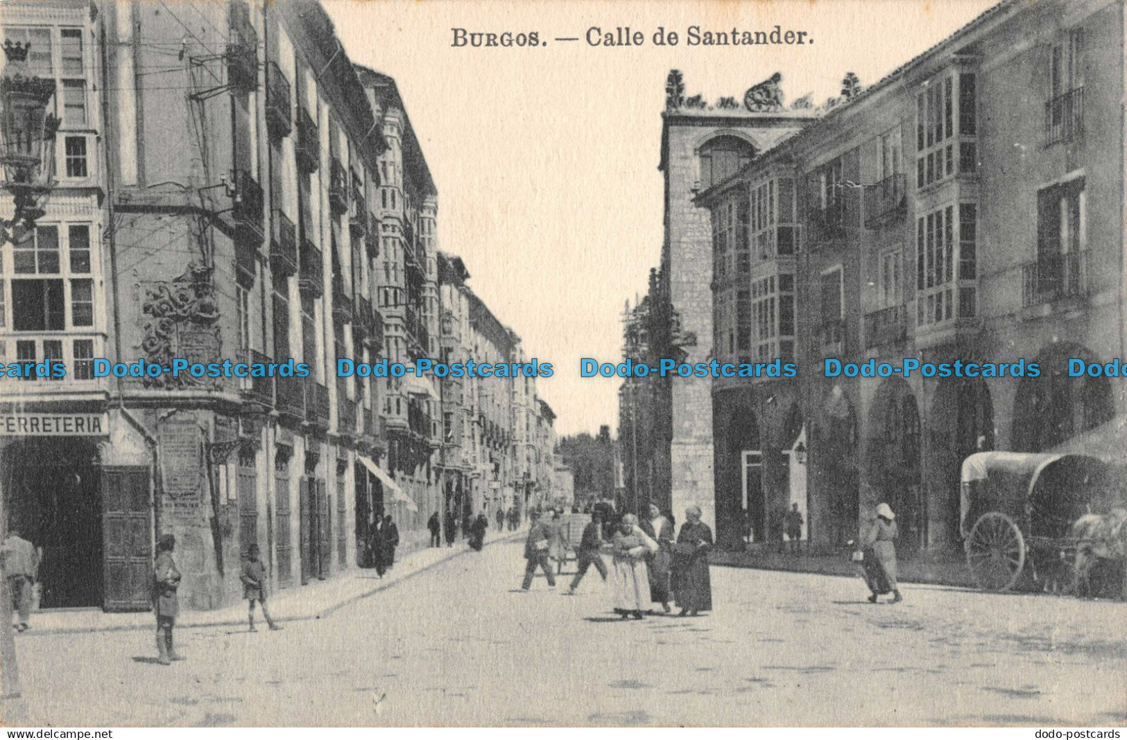 R093426 Burgos. Calle de Santander