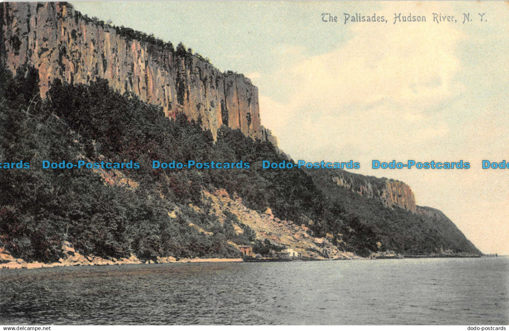 R097654 The Palisades. Hudson River. N. Y. Rotograph