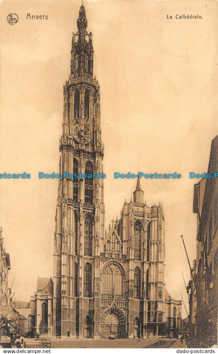 R099251 Anvers. La Cathedrale. Nels. Serie Anvers No. 290. 1913