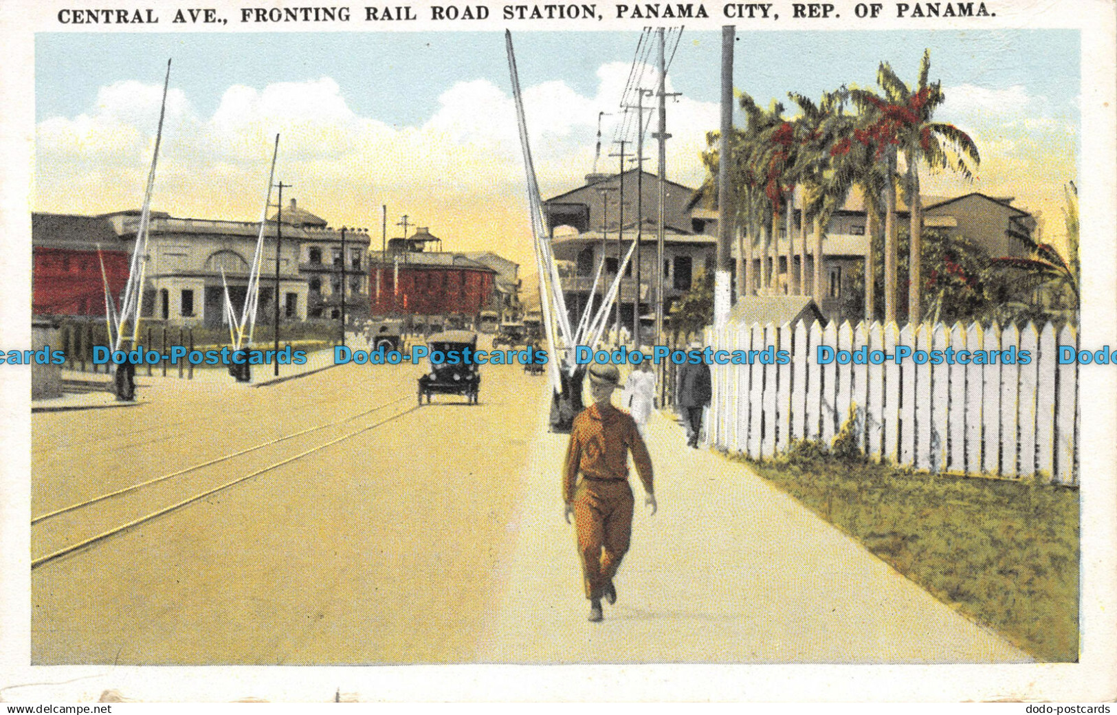 R099390 Central Ave. Fronting Rail Road Station. Panama City. Rep. Of Panama. Am