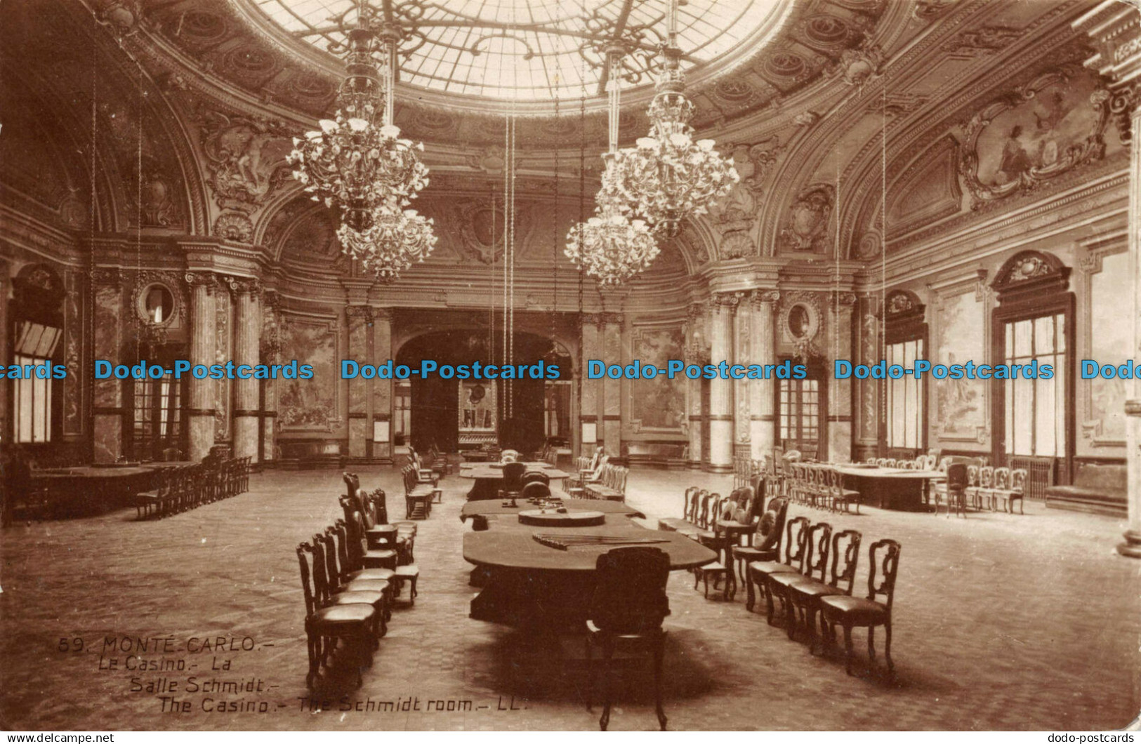 R104377 Monte Carlo. Le Casino. La Sale Schmidt. The Casino. The Schmidt room. L