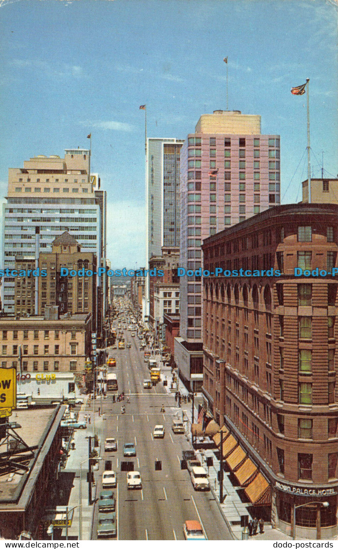 R113781 Seventeenth Street. The Wall Street of Denver Colo. Cooper. B. Hopkins