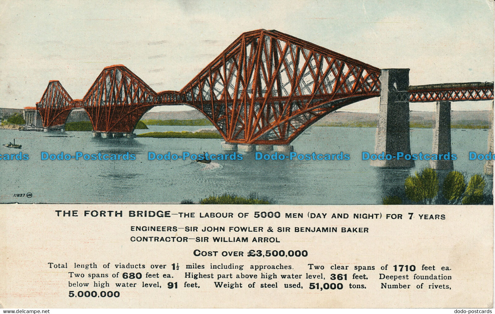 R130445 The Fort Bridge. Anderson. 1930