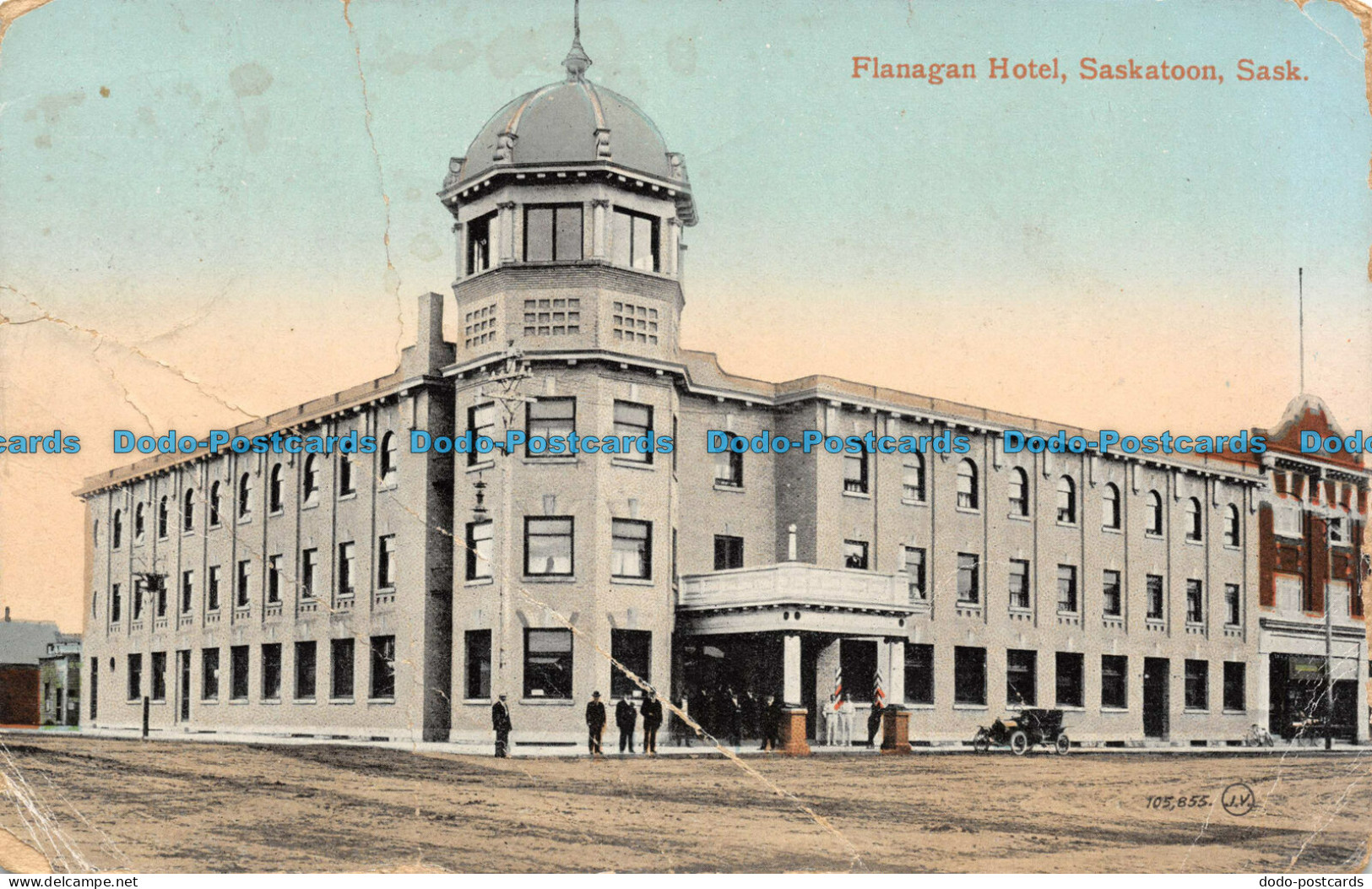 R132347 Flanagan Hotel. Saskatoon. Sask. Valentine. 1912