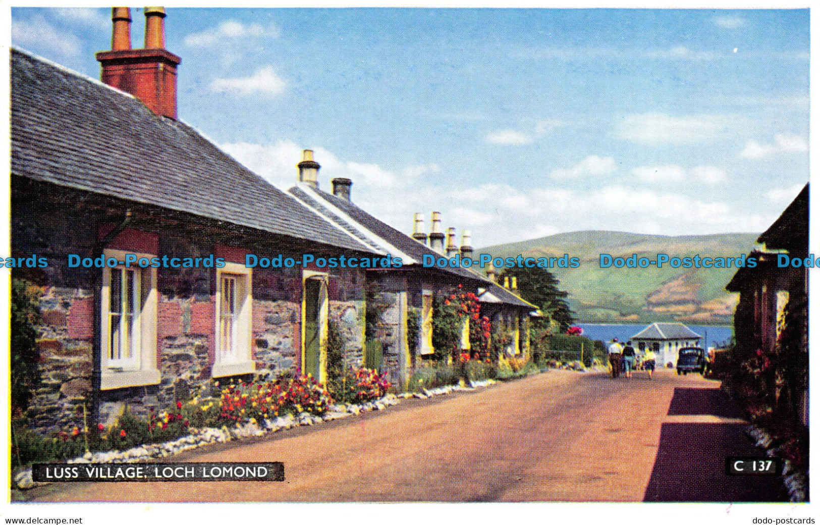 R144034 Luss Village. Loch Lomond. Henderson