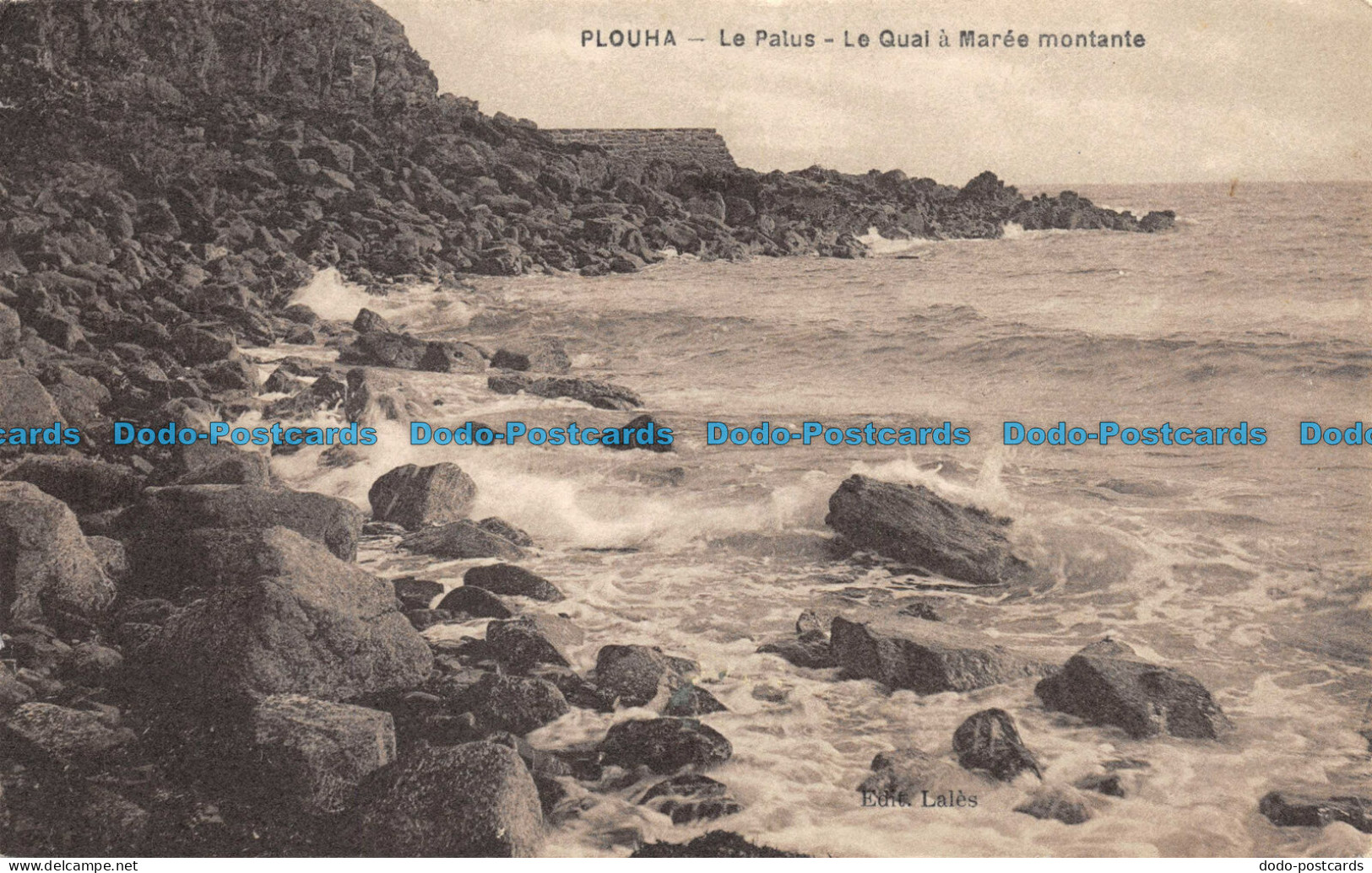 R146156 Plouha. Le Palus. le Quai a Maree Montante. 1931