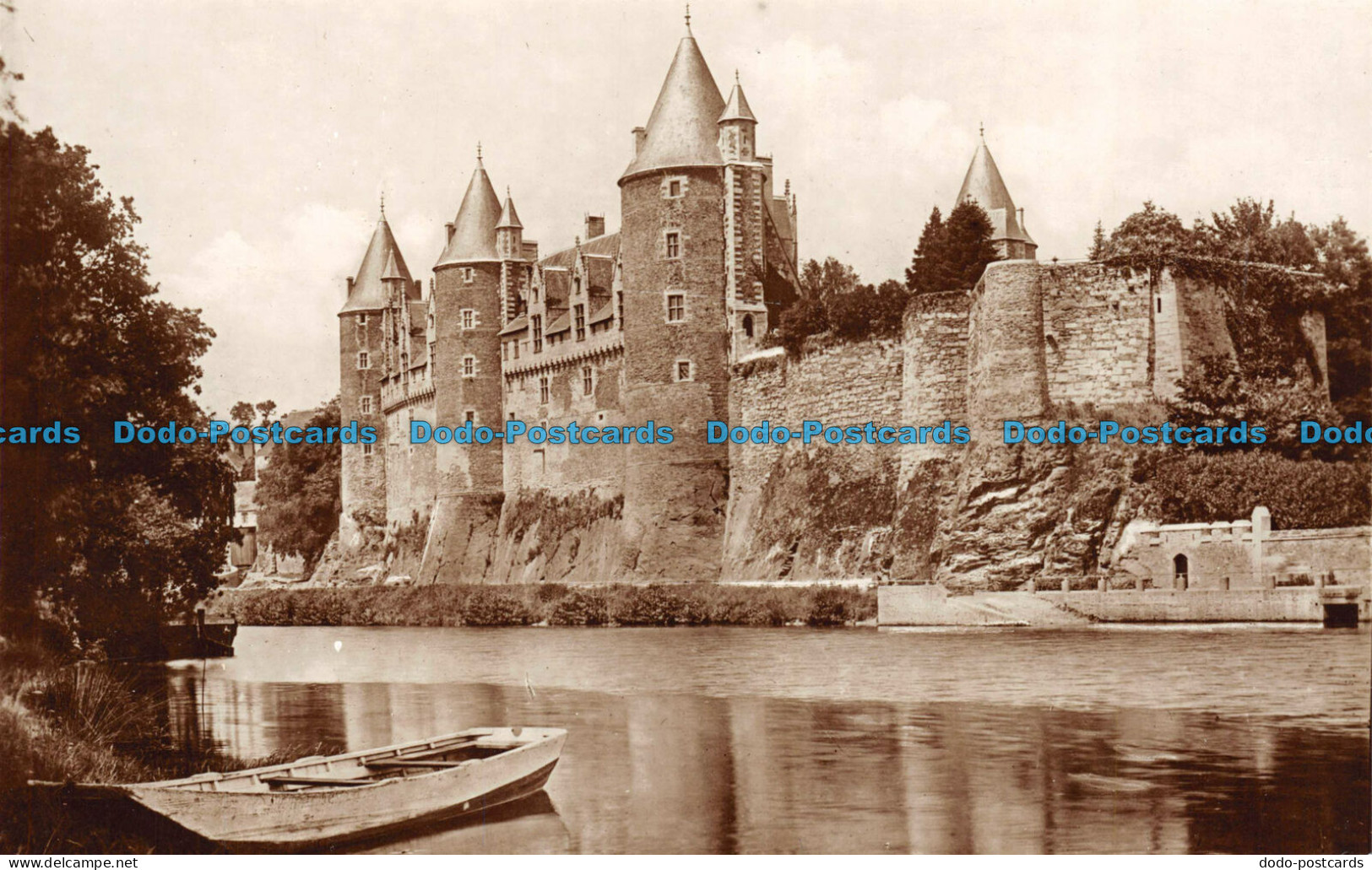 R146923 Josselin. Le Chateau. Facade sur L Oust. ND. No 8