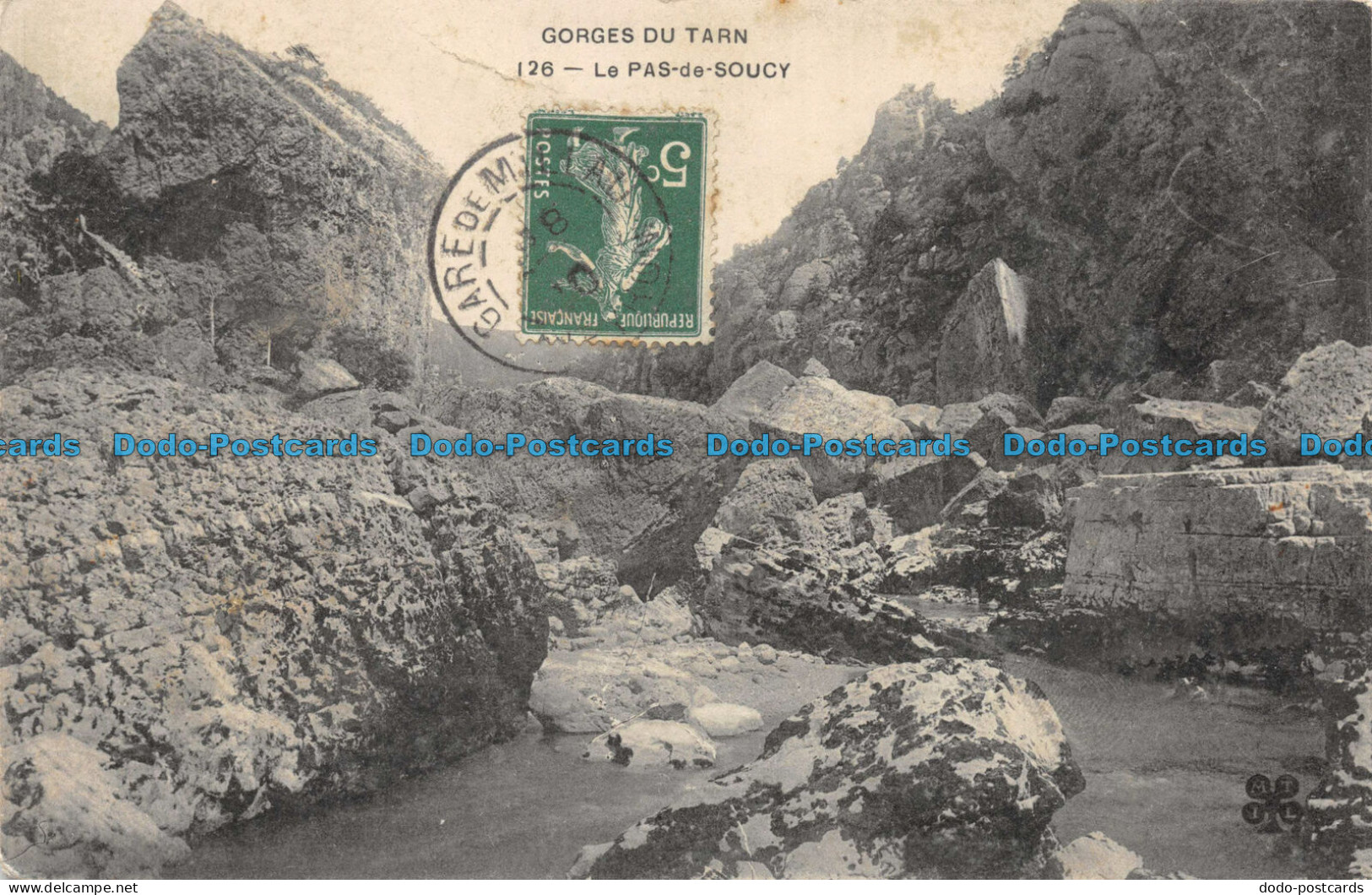 R149965 Gorges du Tarn. Le Pas de Soucy. No 126