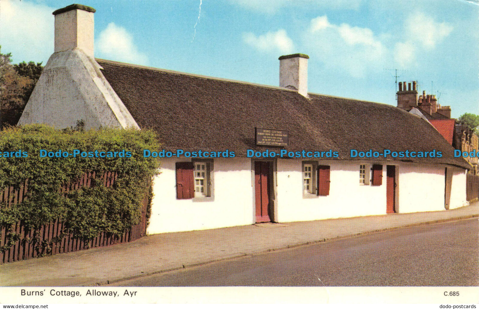 R153232 Burns Cottage. Alloway. Ayr. Henderson