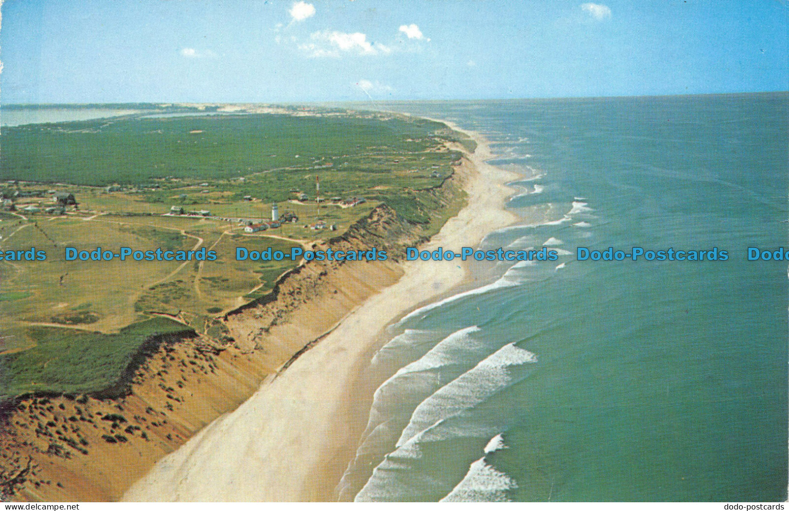 R155614 Aerial View of Cape Cod Light Truro. National Seashore. Cape Cod. Mass