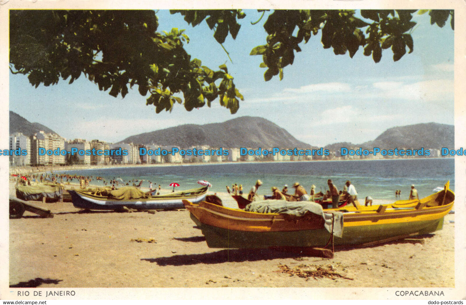 R156617 Rio de Janeiro. Copacabana. Cromocart