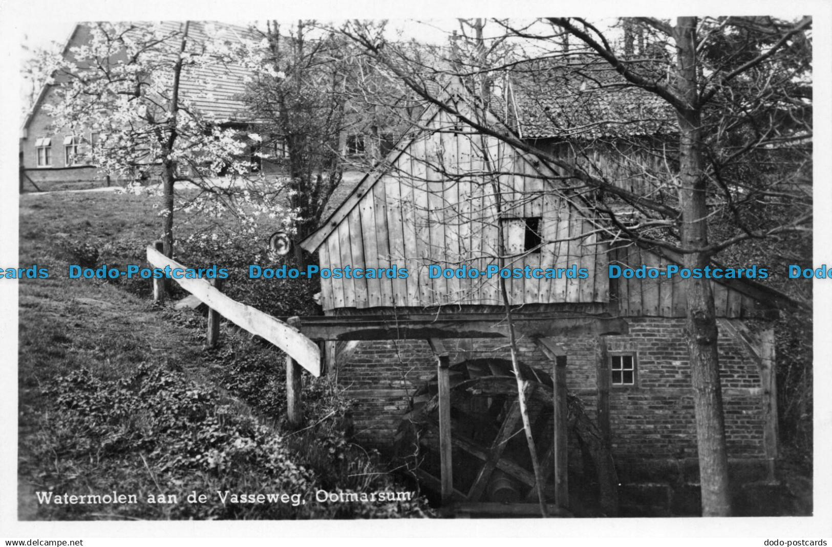 R158972 Watermolen aan de Vasseweg Ootmarsum. H. Tijhuis. RP