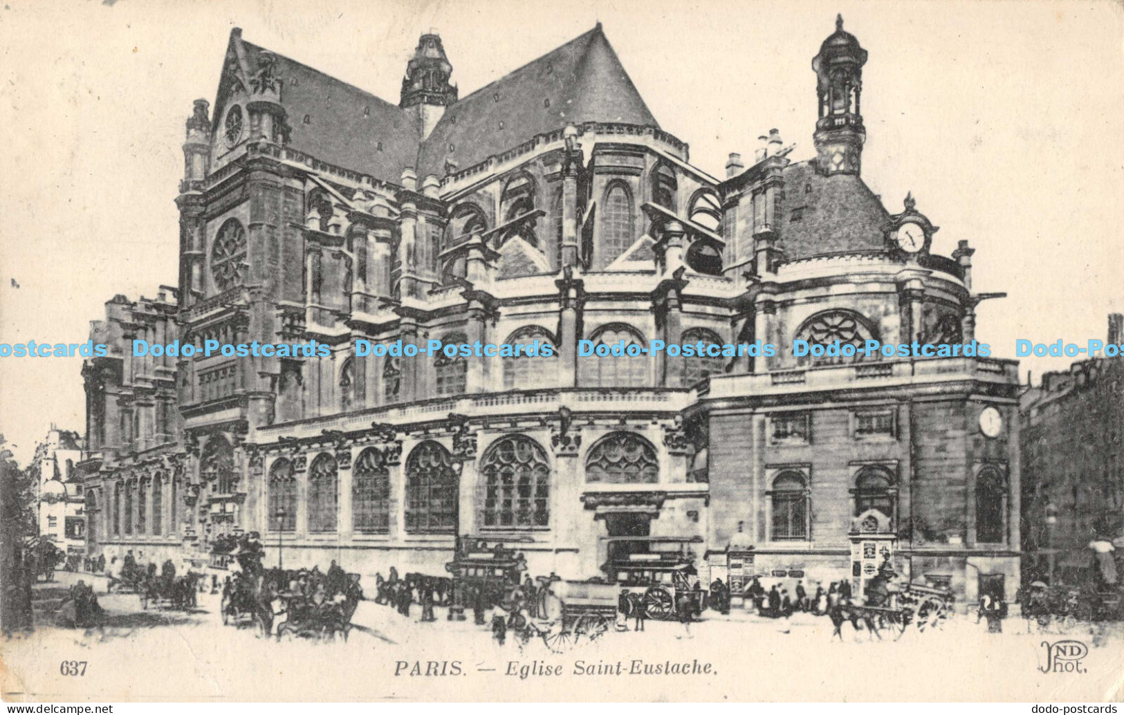 R170814 Paris. Eglise Saint Eustache. ND. Phot. Neurdein. 1921