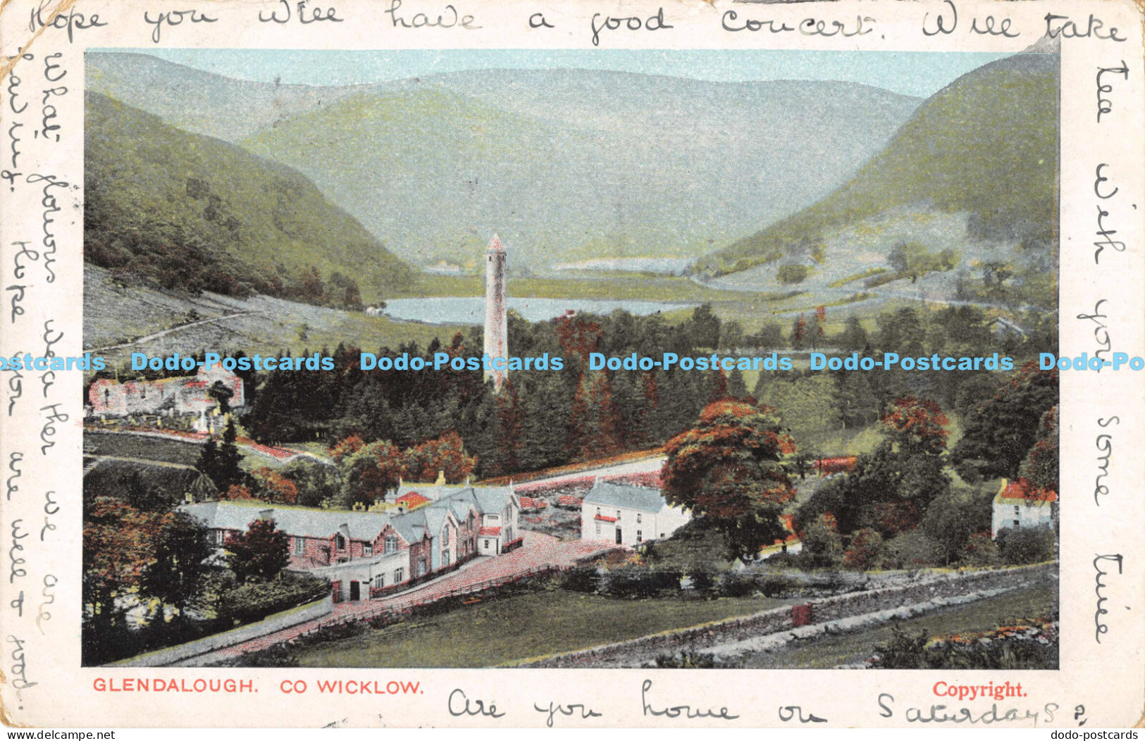 R172908 Glendalough. Co Wicklow. 1905