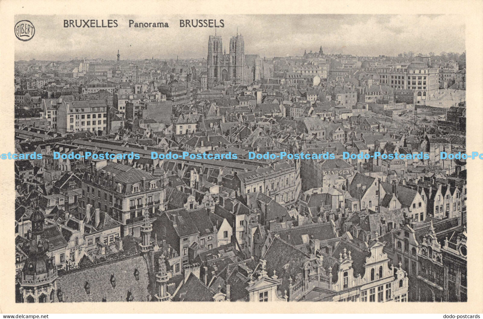 R174600 Albert. Brussels. Panorama