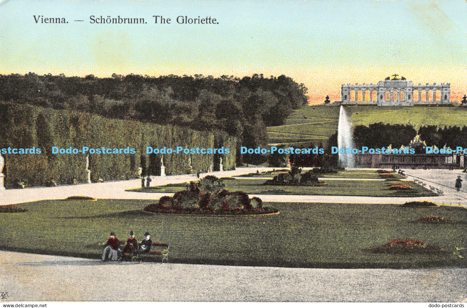 R175566 Vienna. Schonbrunn. The Gloriette