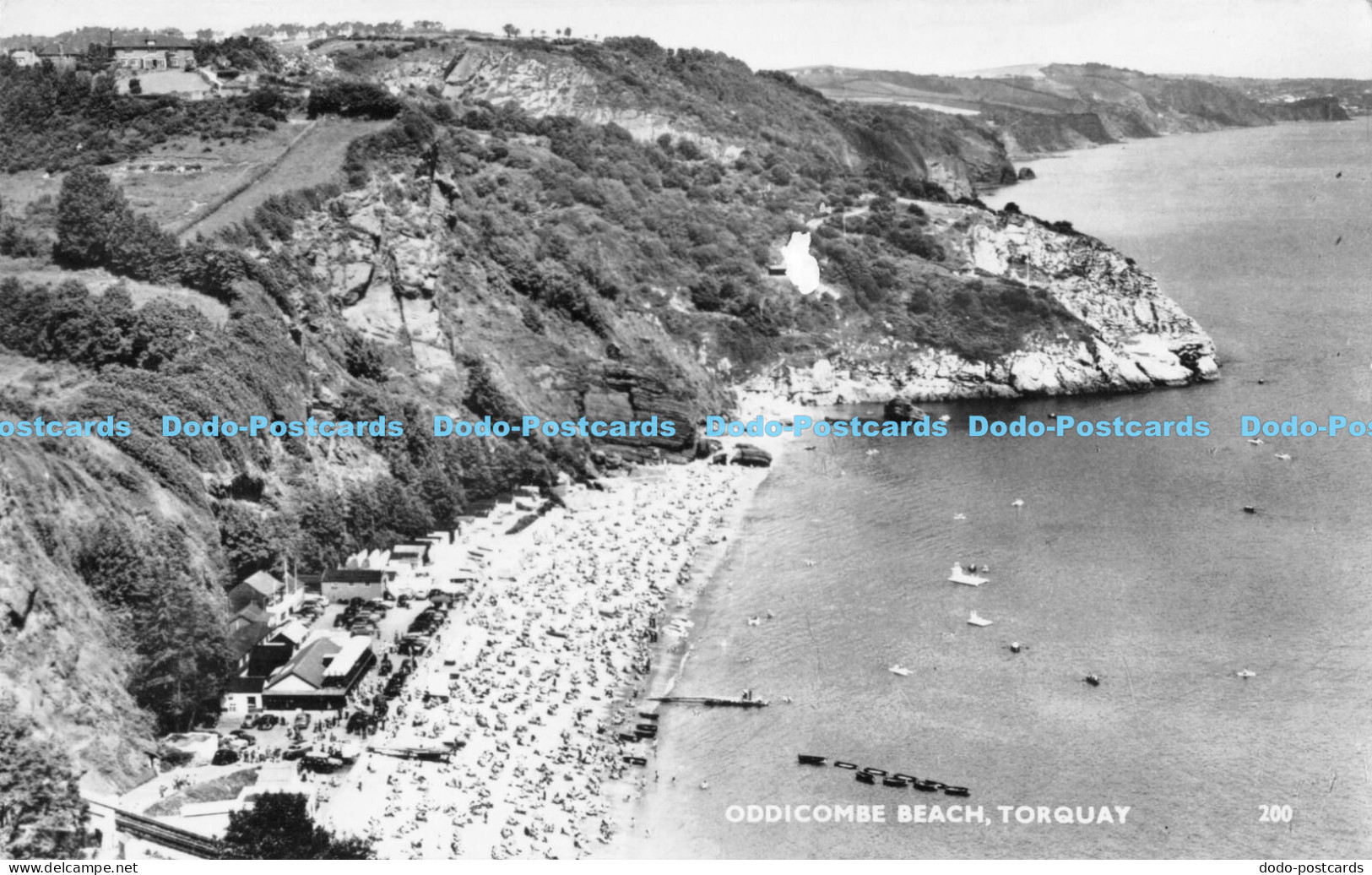 R177635 Oddicombe Beach. Torquay. The Torquay Times