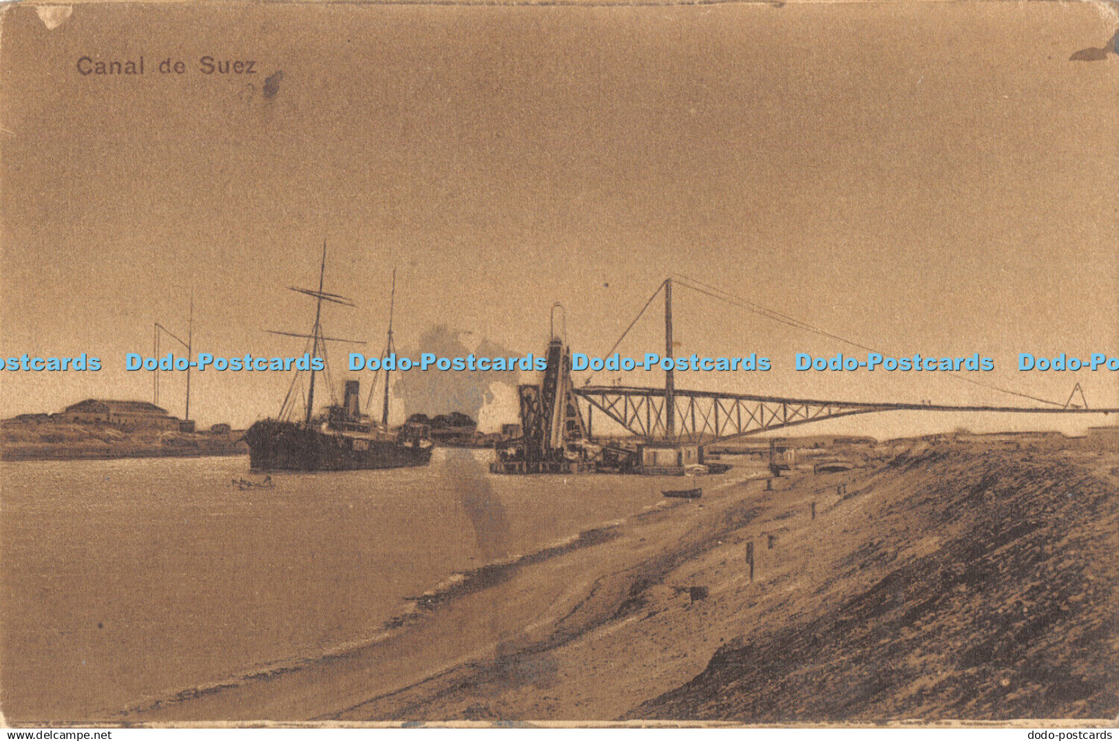 R193577 Canal de Suez M A F Suez No 5 Egypt