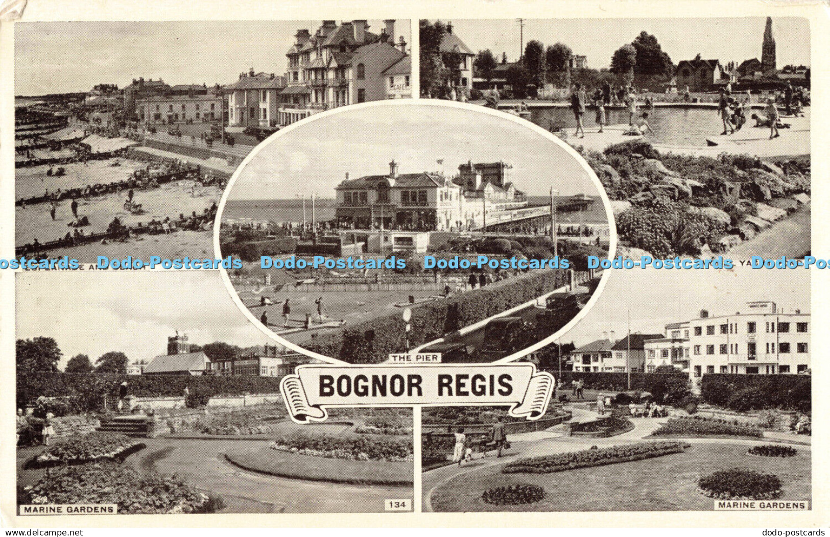 R197247 Bognor Regis 1956 Multi View