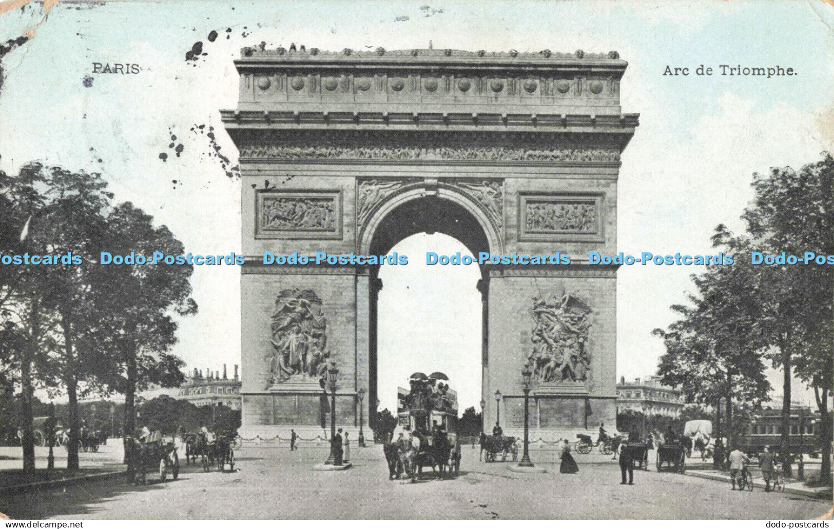 R198622 Paris Arc de Triomphe 1908