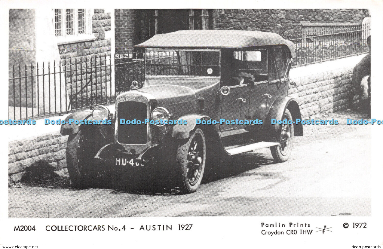 R235036 M2004 Collectorcars No 4 Austin 1927 Pamlin Prints 1972