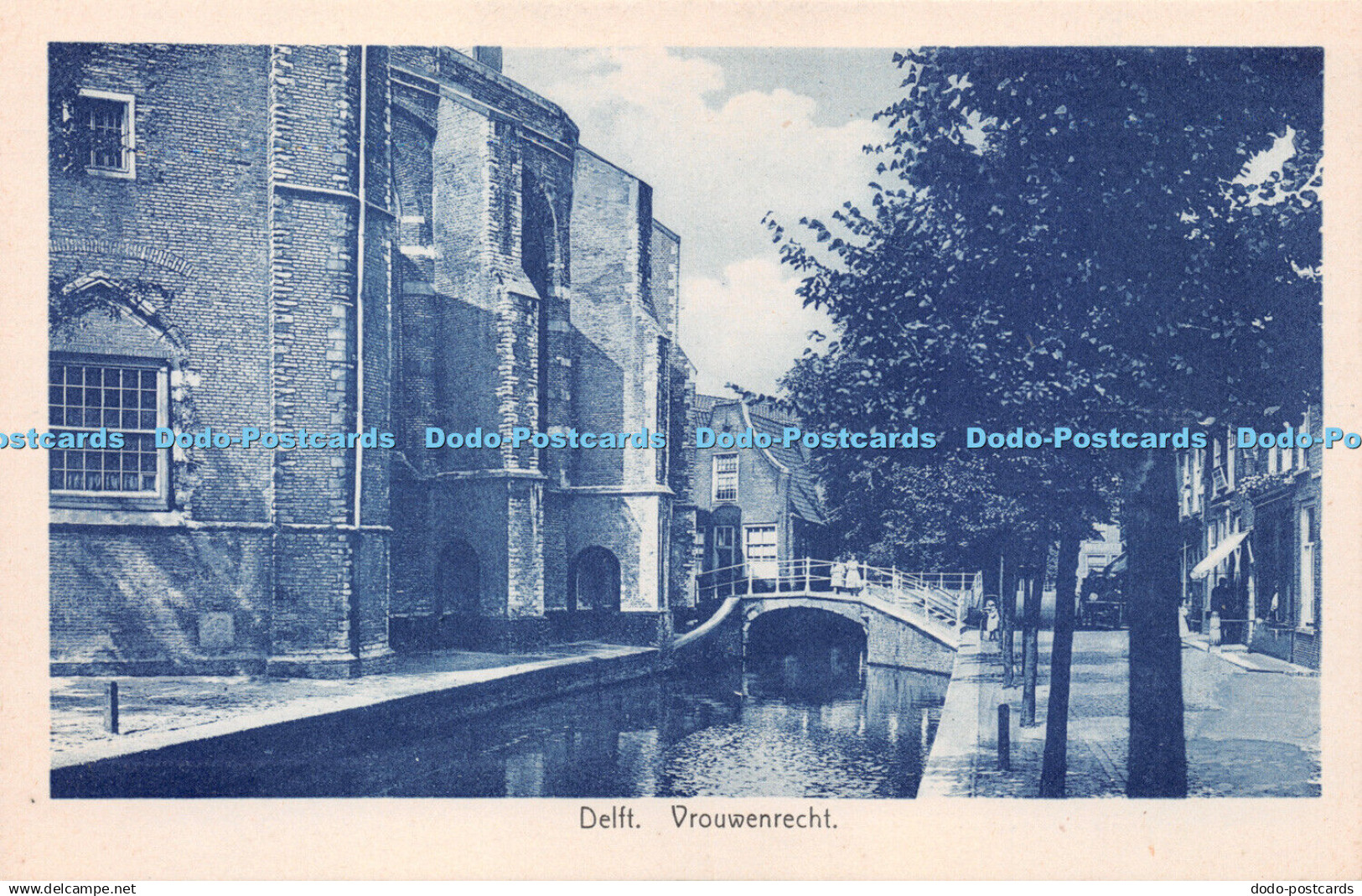 R235458 Delft Vrouwenrecht P Delft