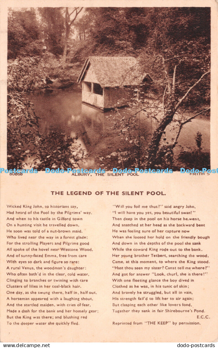 R239181 The Legend of the Silent Pool Albury F Frith Friths Series Reigate