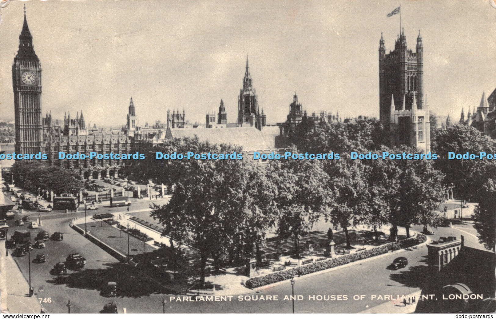 R242395 746 Parliament Square and Houses of Parliament London