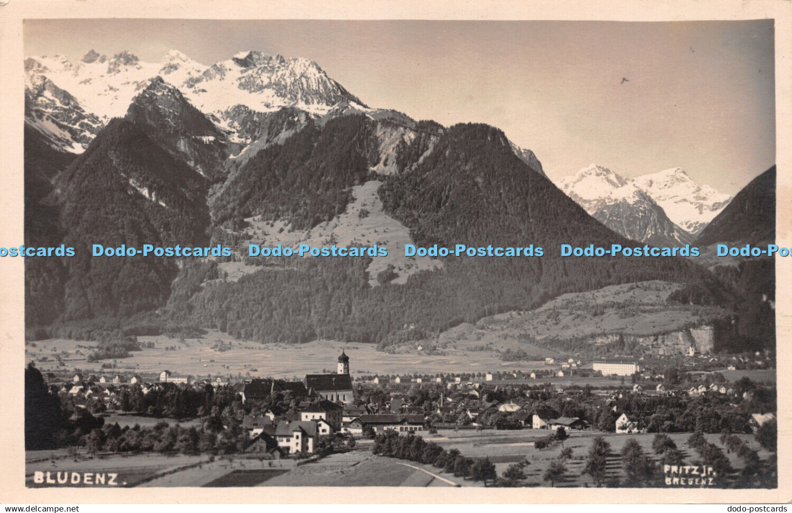 R254249 Bludenz Fritz Jr Postcard