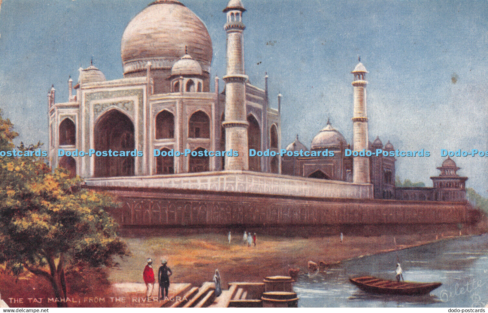 R254630 The Taj Mahal from the River Agra Wide Wide World Series Agra Tuck Oilet