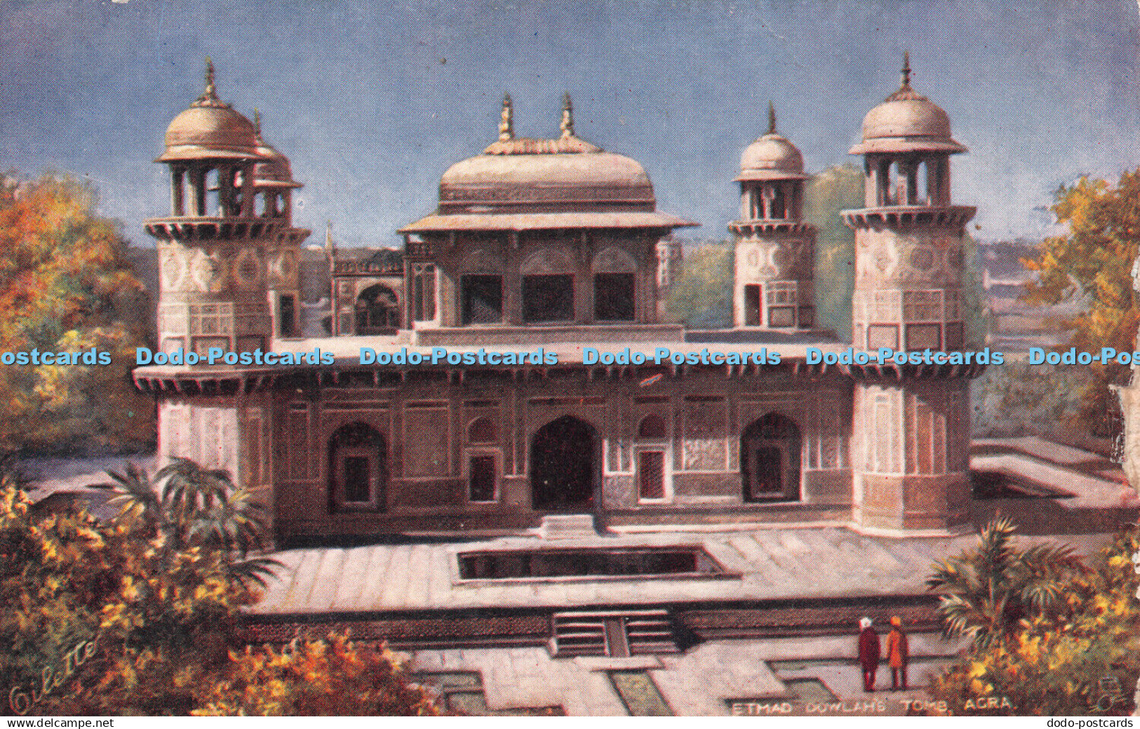 R254631 Etmad Dowlahs Tomb Agra Wide Wide World Series Agra Tuck Oilette 7237