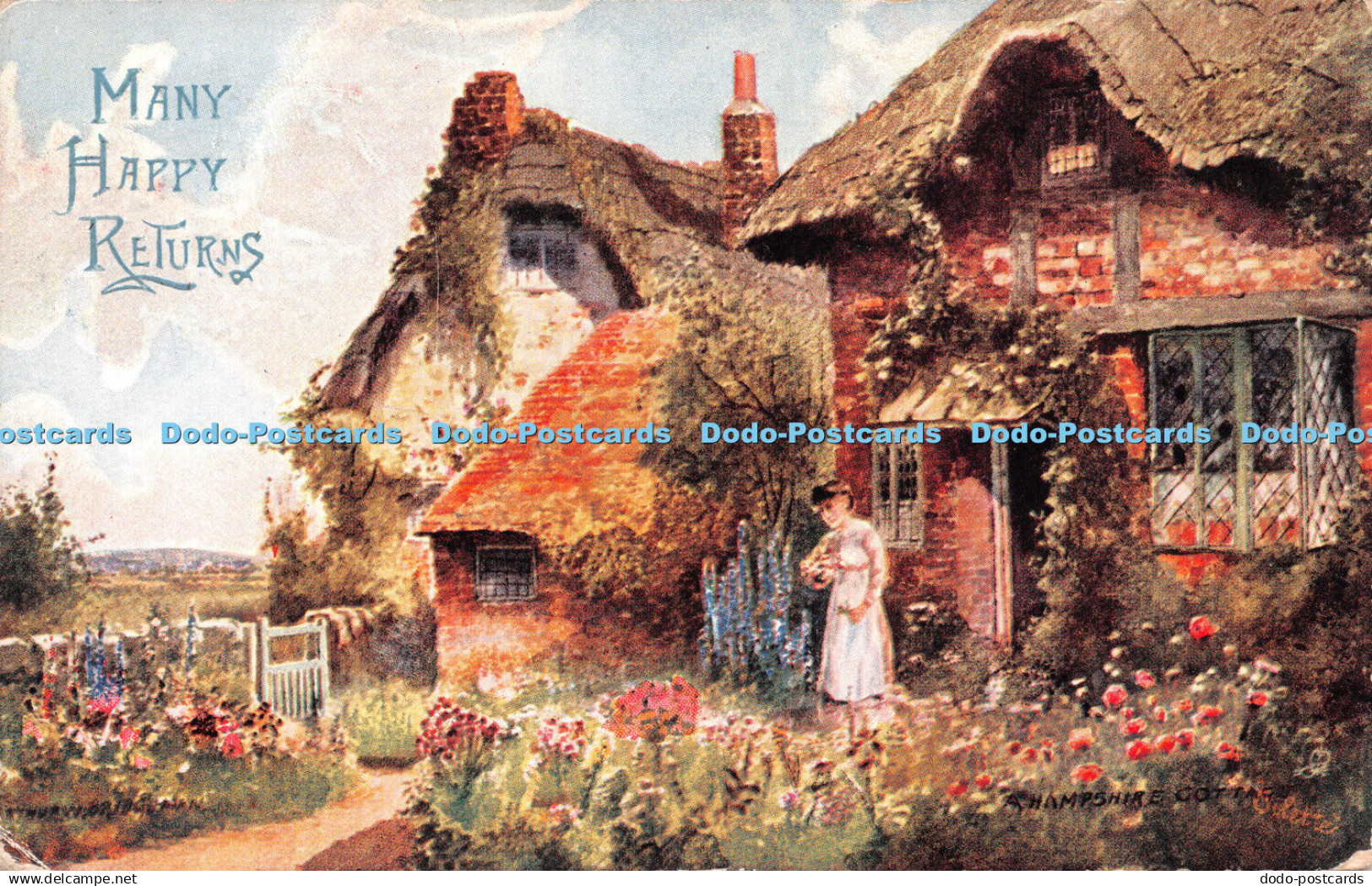 R254770 Many Happy Returns A Hampshire Cottage Picturesque Counties Hampshire Oi