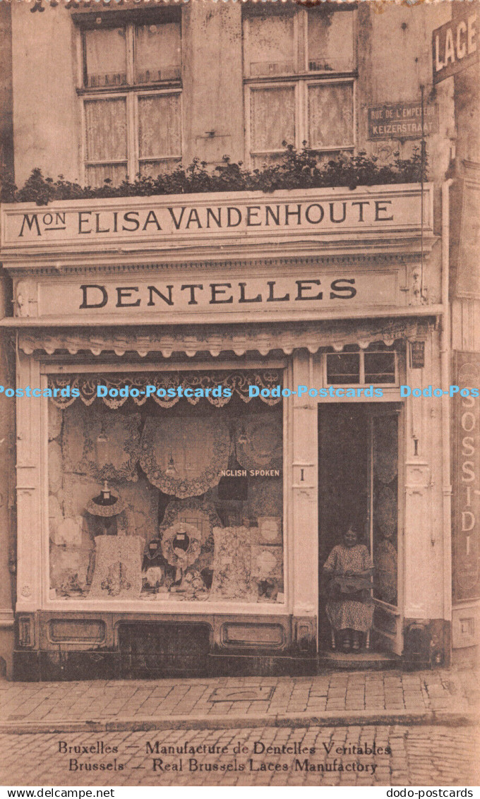 R262754 Brussels Real Brussels Laces Manufactory Maison Elisa Vandenhoute Montag