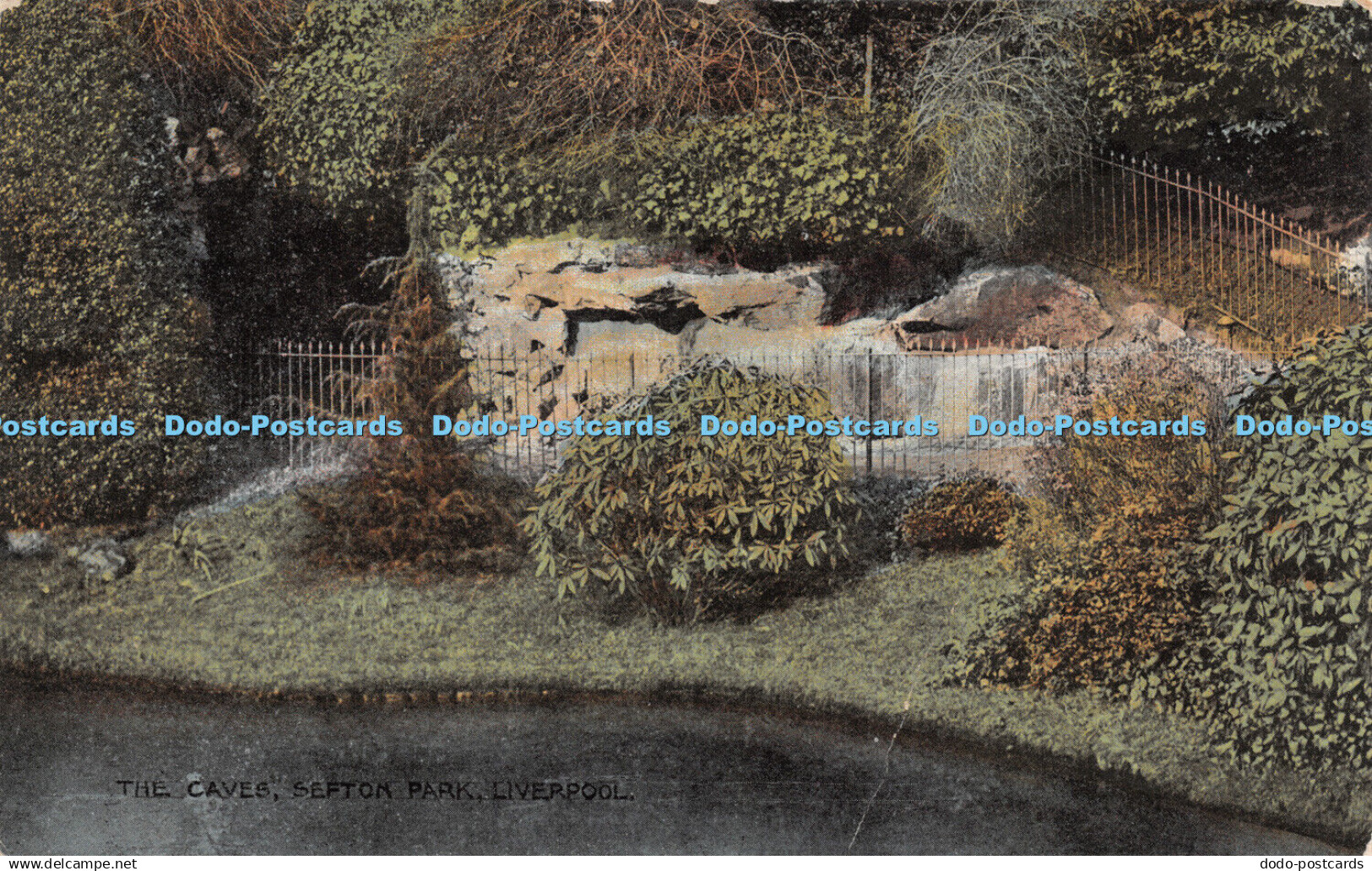 R266579 The Caves Sefton Park Liverpool State Series Liverpool No 1761 Post Card