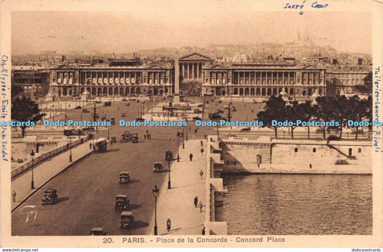 R274917 20 Paris Place de la Concorde Concord Place A Leconte 1934