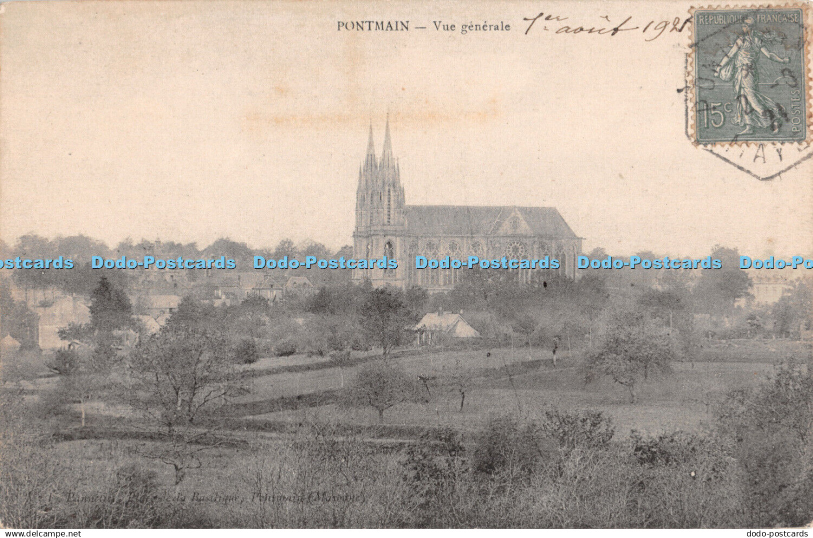 R277778 Pontmain Vue Generale 1921