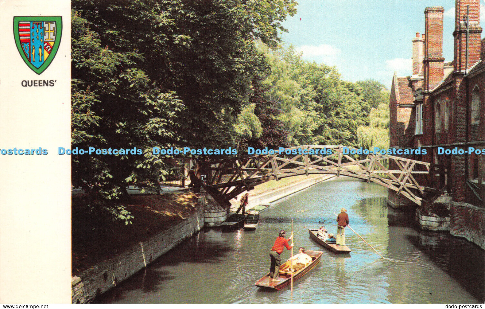 R281671 Queens The Mathematical Bridge and Queens College Cambridge Precision Co