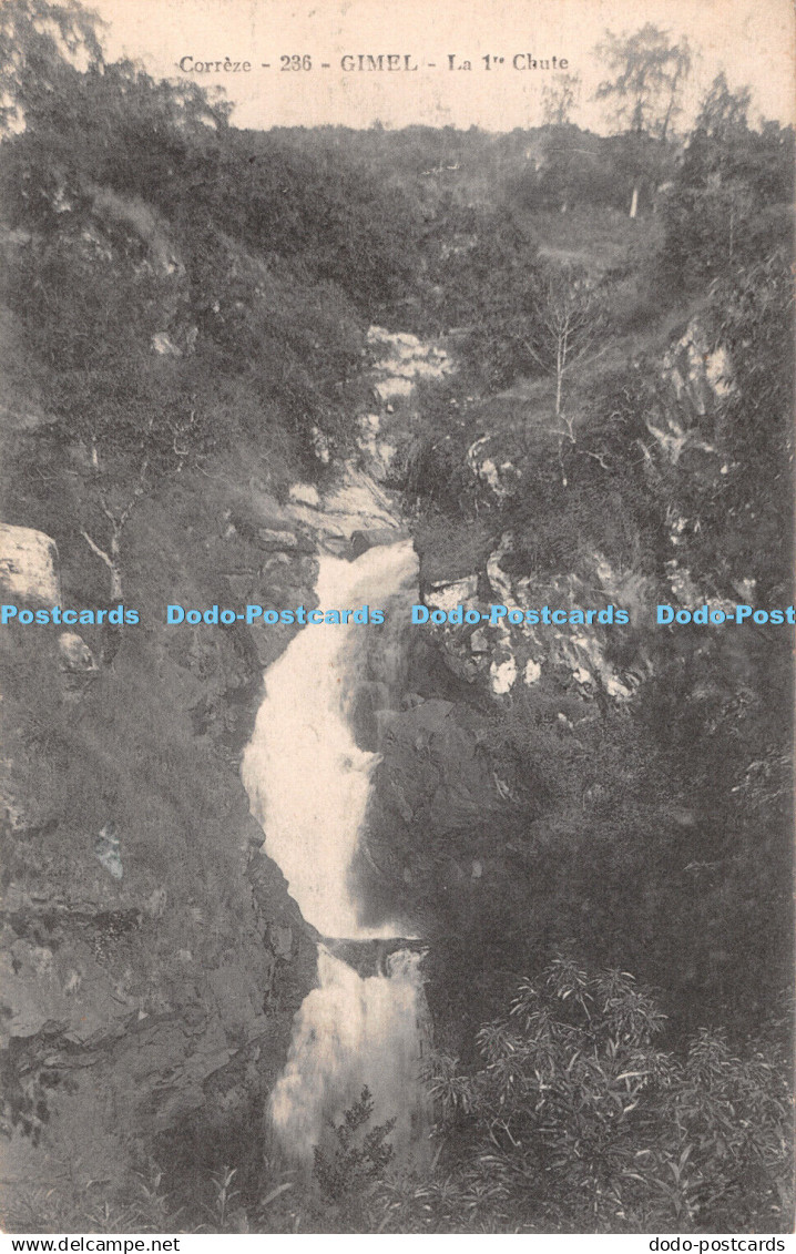 R287102 Correze 236 Gimel La ire Chute 1915