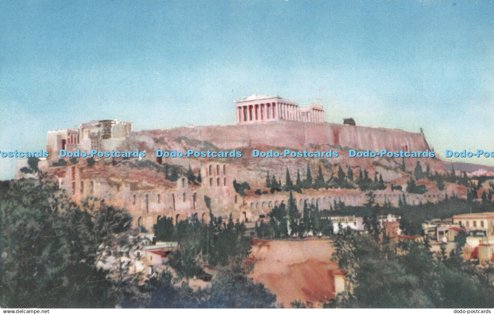 R293152 Athens Acropolis A 52 Papachrysanthou Natural Athens Color Card