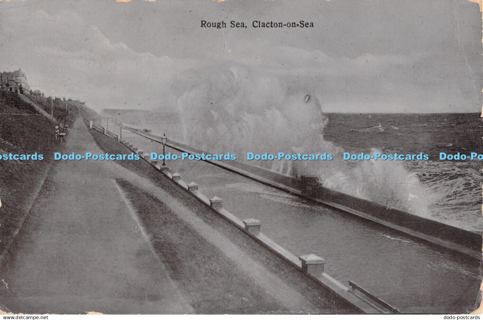 R304639 Rough Sea Clacton on Sea 1194 1907