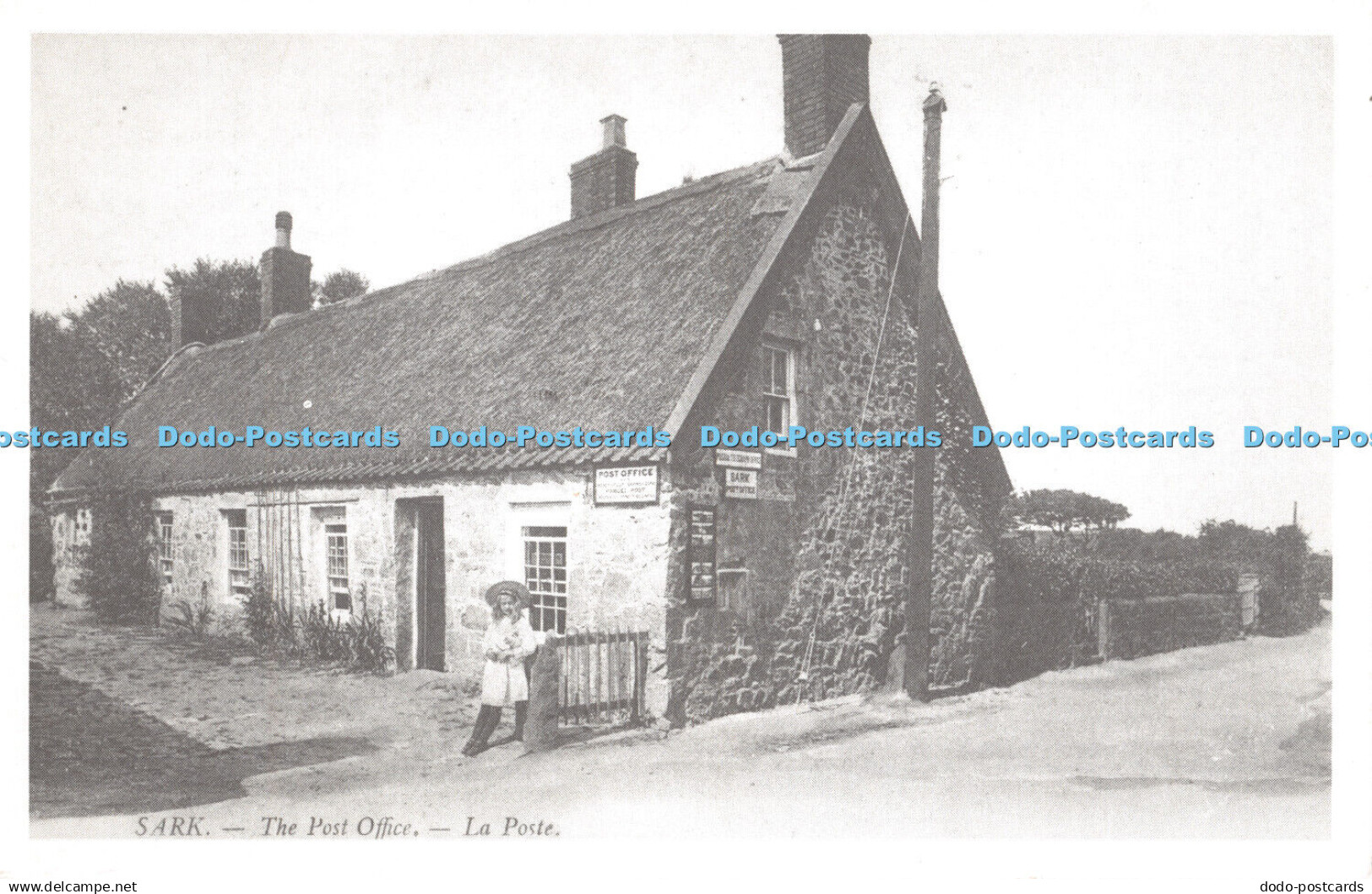 R314374 Sark The Post Office La Poste Sark in the Past Series P Webb No 4