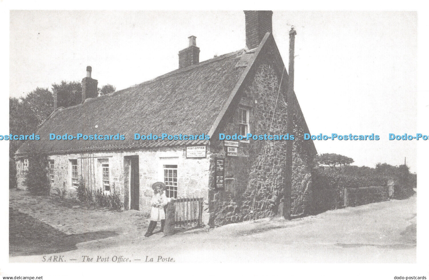 R314375 Sark The Post Office La Poste Sark in the Past Series P Webb No 4