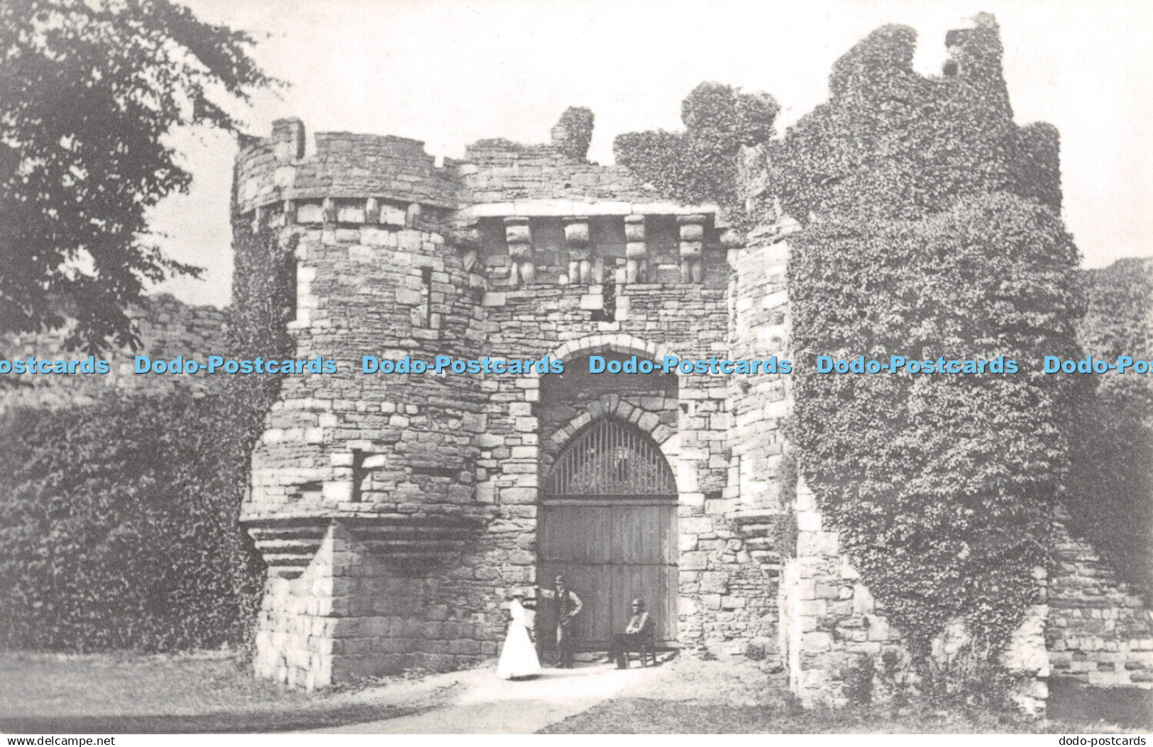 R315218 Beaumaris Castle C 1880 Gwynedd Archives Service