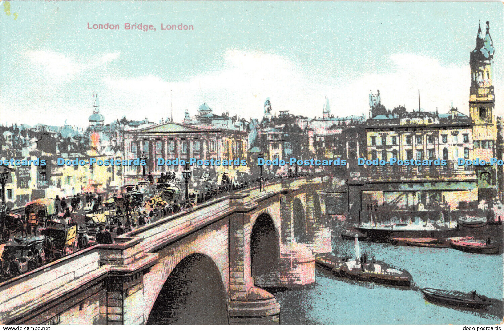 R315469 London London Bridge Postcard