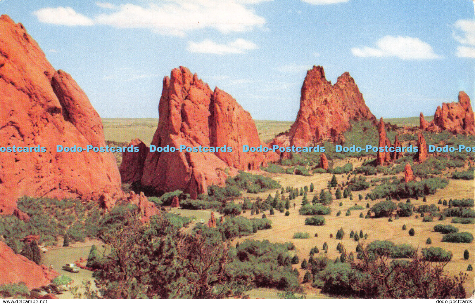 R316942 Colorado Garden of the Gods Colorado Springs Noble Rembrandt Post Card