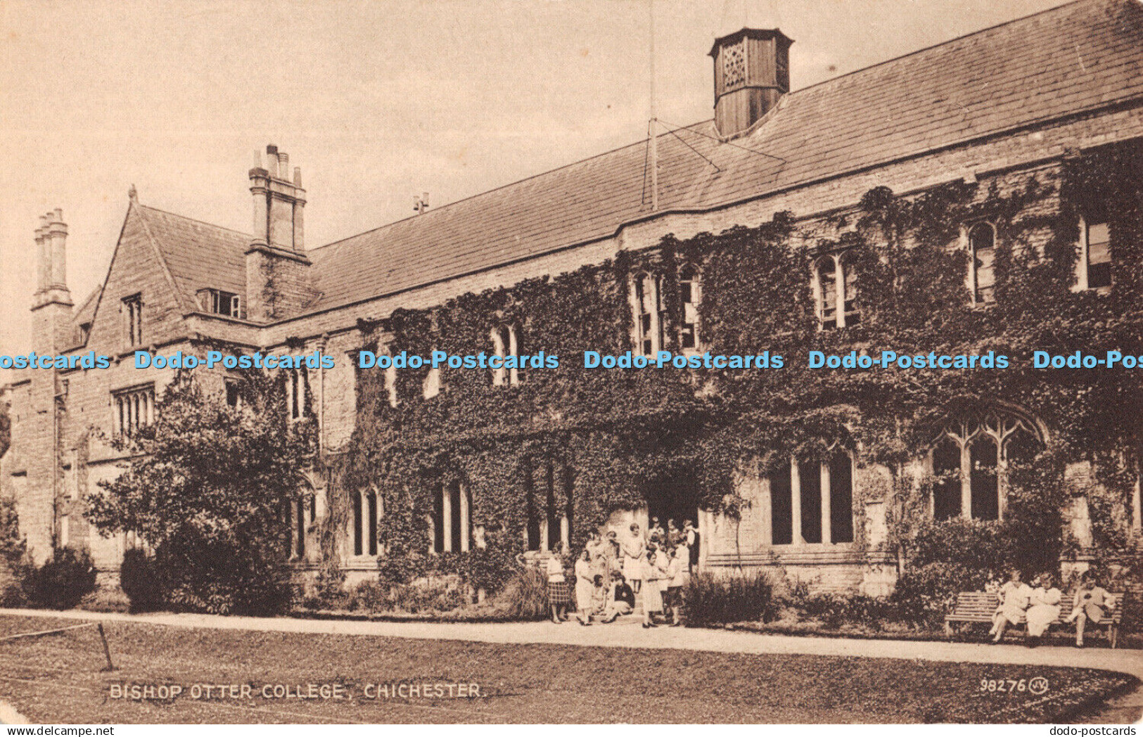 R318897 Chichester Bishop Otter College The Cross Chichester W H Barrett E H Tho