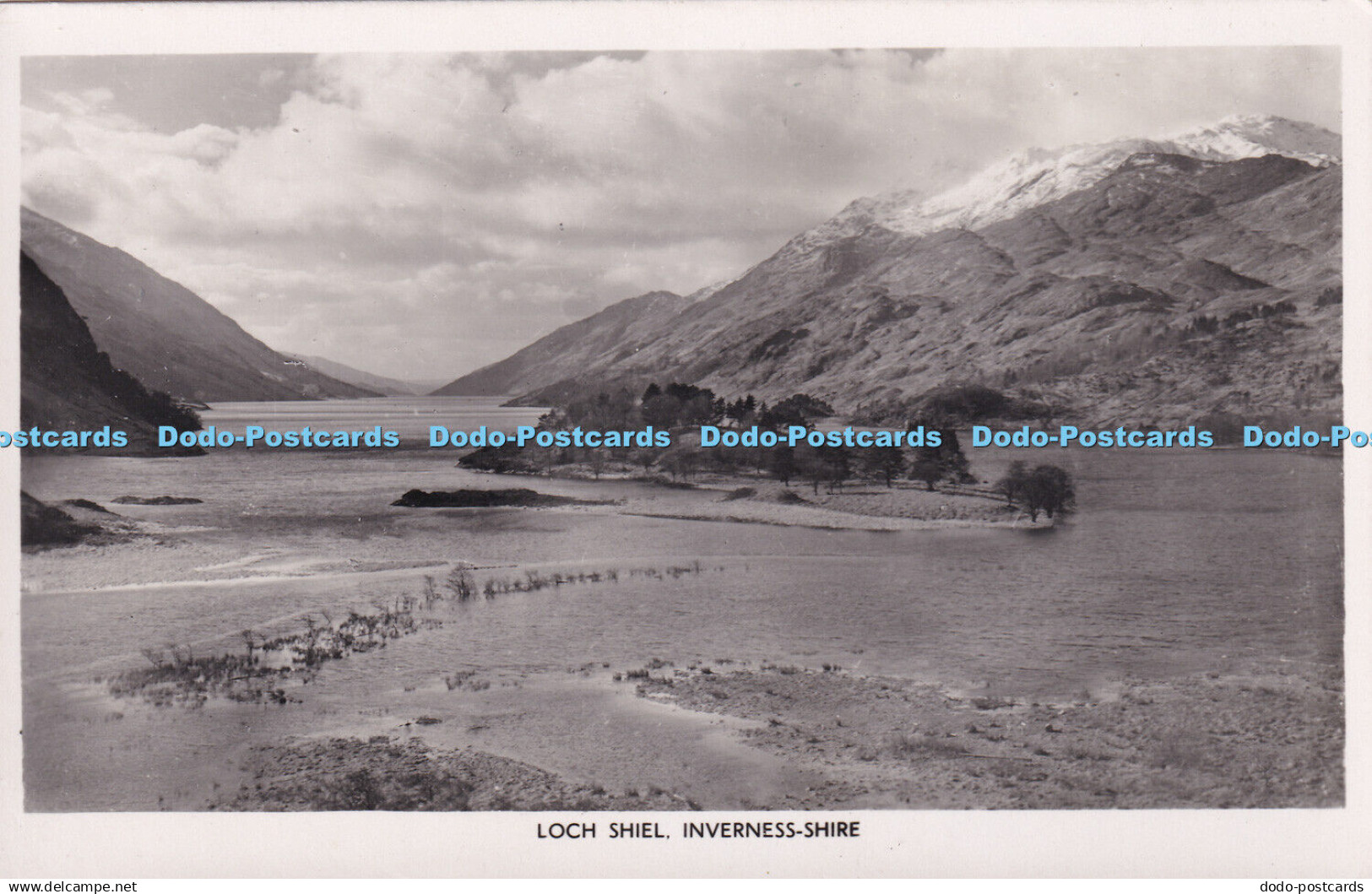 R320214 Loch Shiel Inverness Shire RP Post Card