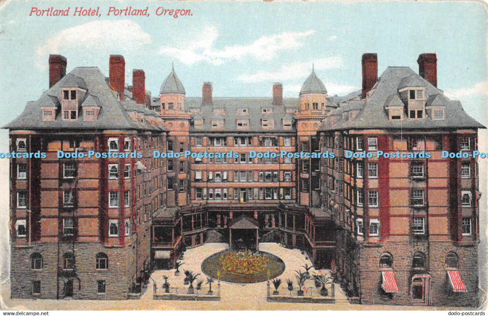 R320235 Portland Hotel Portland Oregon Portland Post Card Co