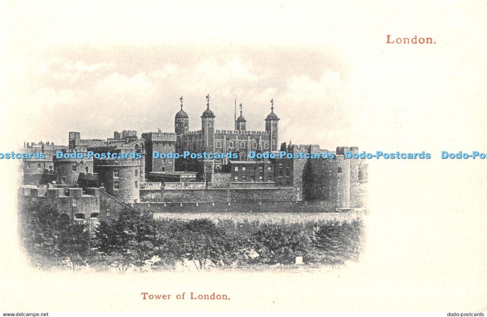 R320575 London Tower of London Postcard